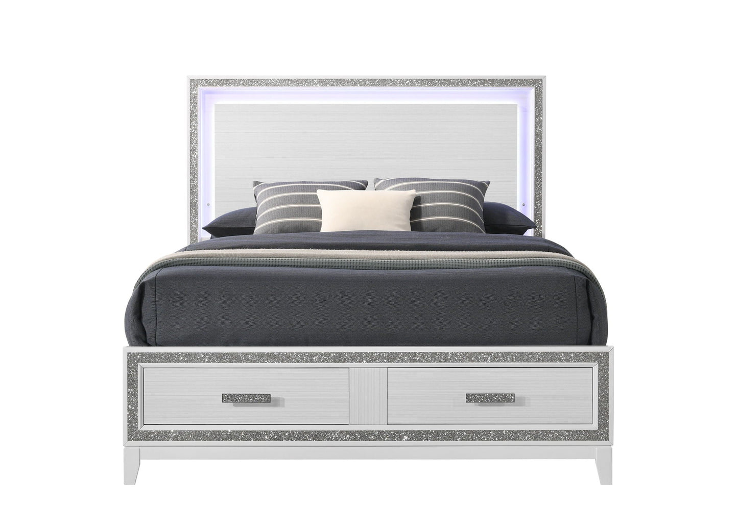 Haiden - Bed With LED Acme