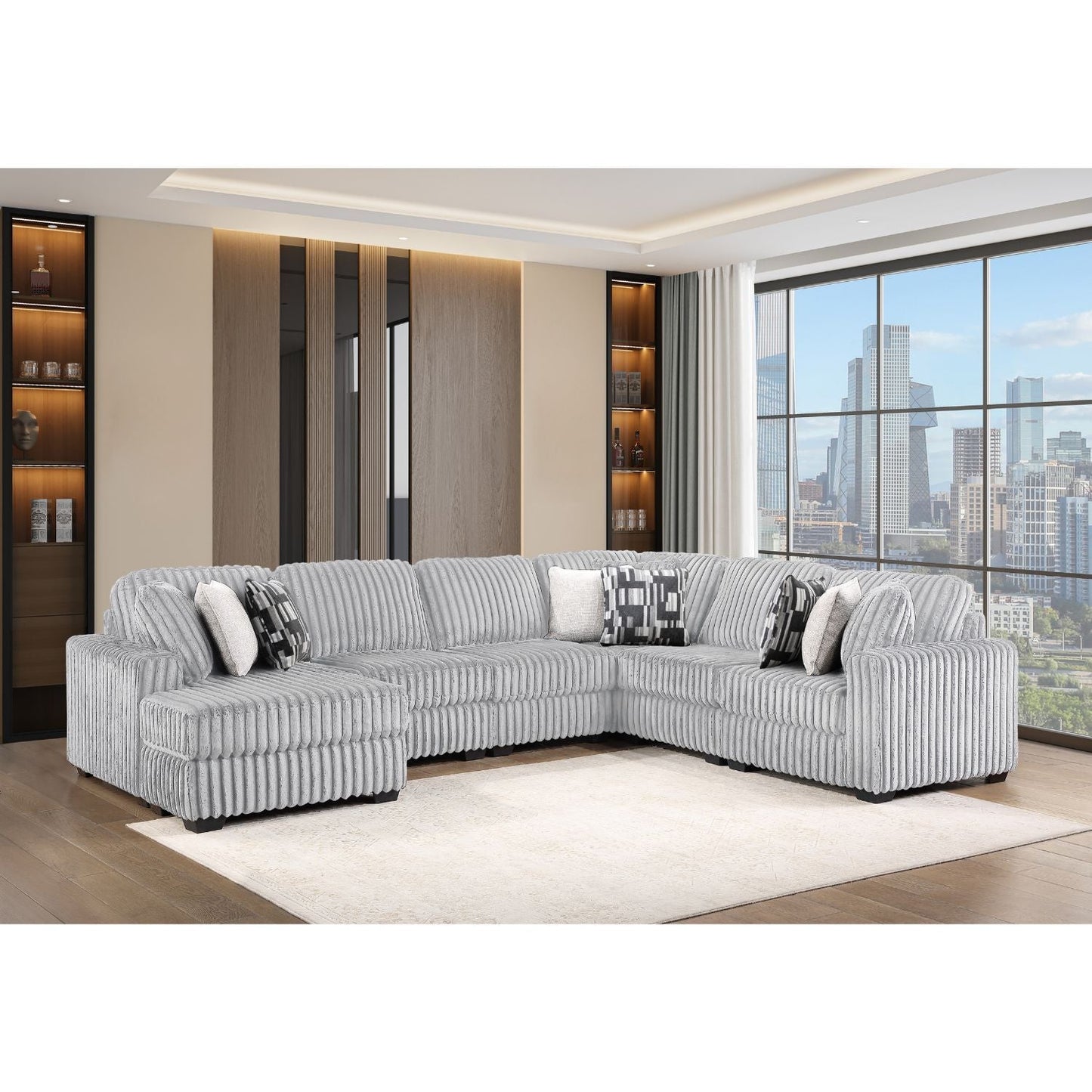 Snuggle - Living Room Sectional Matrix Furniture Group