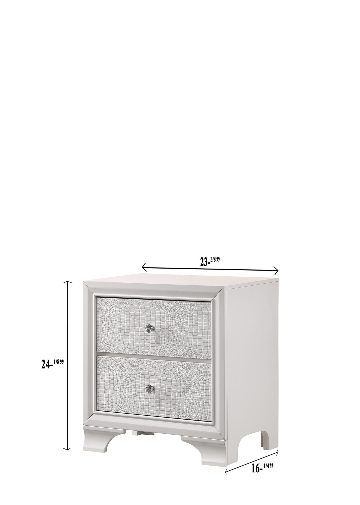 Lyssa - Nightstand Crown Mark