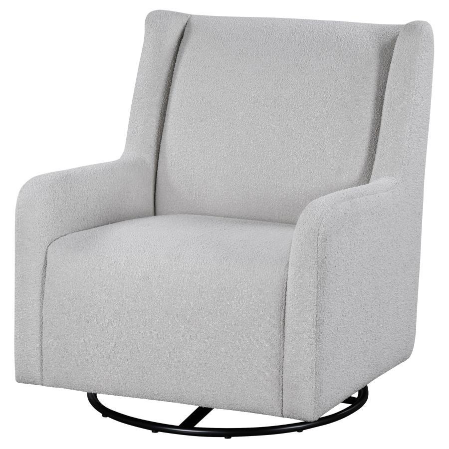 Serra - Boucle Upholstered Swivel Glider Recliner Coaster Fine Furniture
