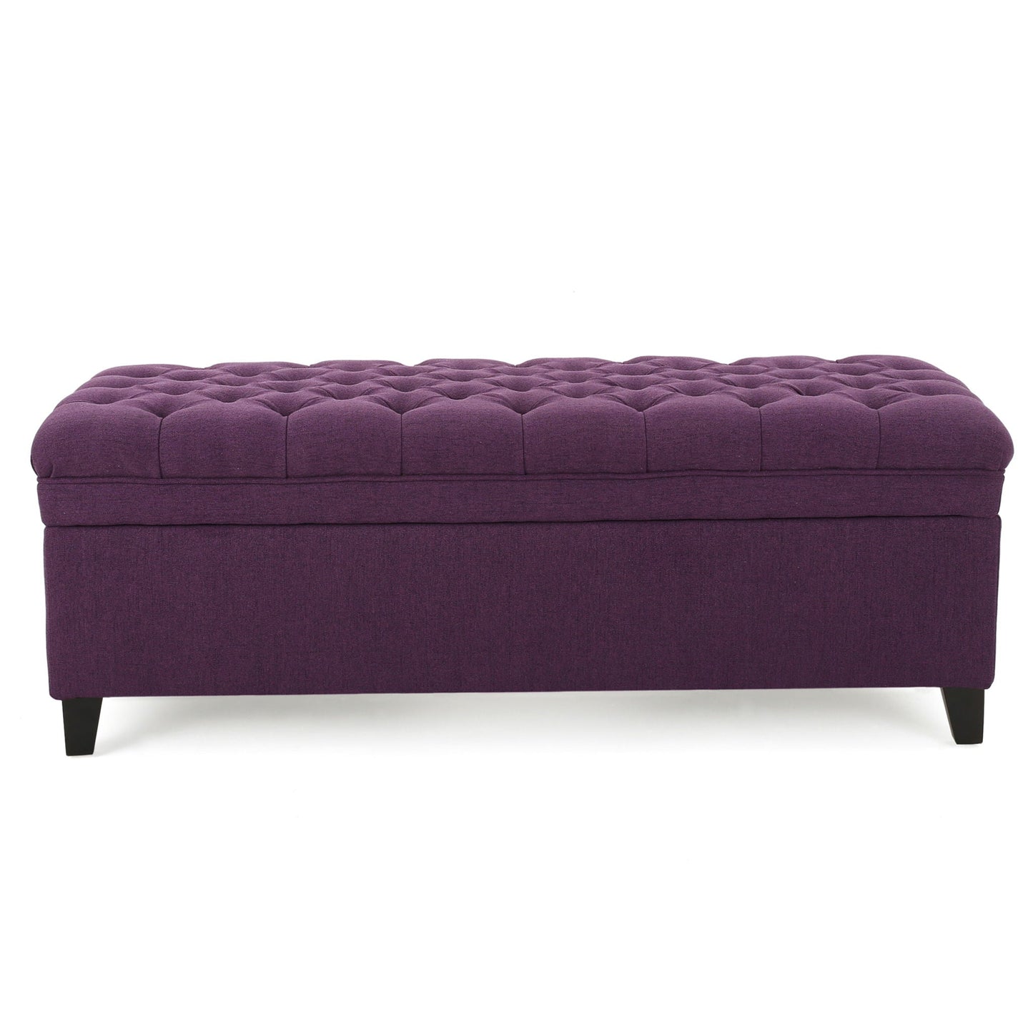 Juliana - Storage Ottoman With Birch Legs Noble House