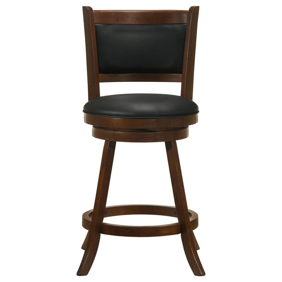Broxton - Upholstered Swivel Stools (Set of 2) CoasterEssence