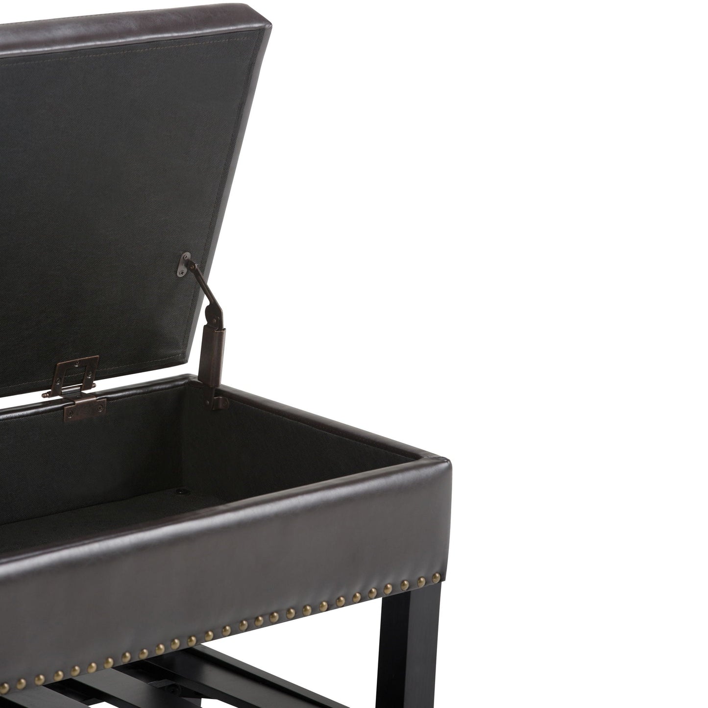 Lomond - Upholstered Storage Ottoman Bench Simpli-Home