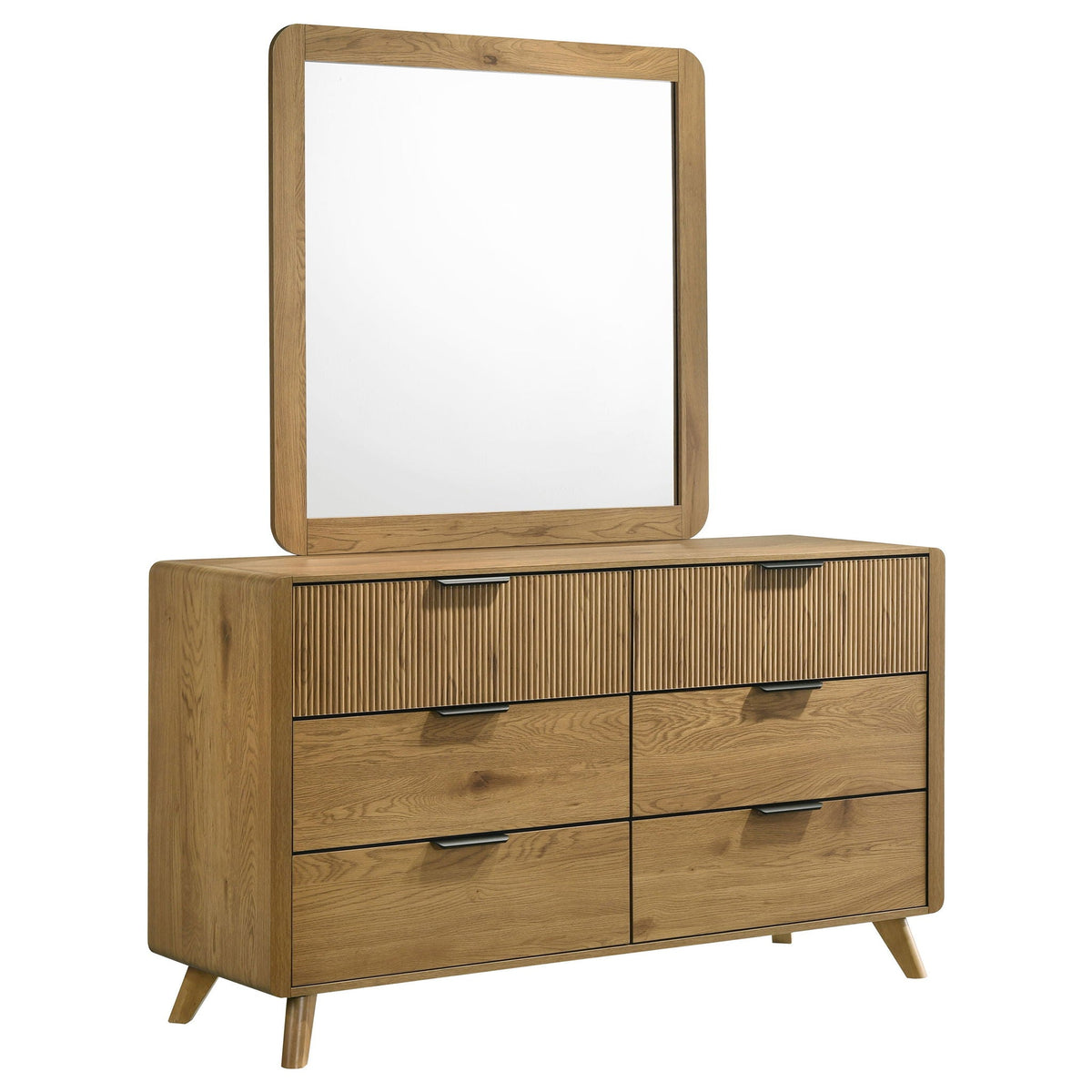 Bennett Dresser and Mirror Set Coaster