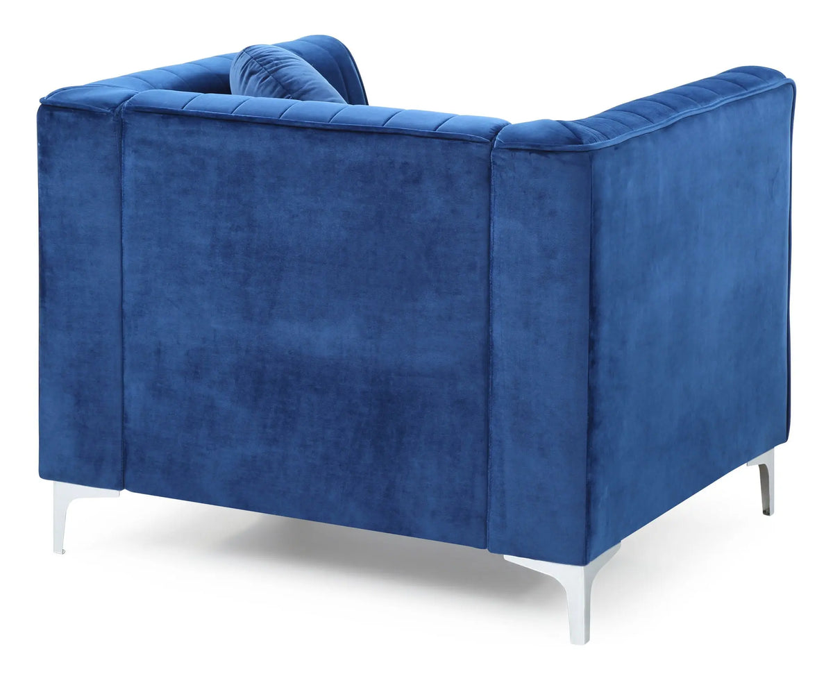 Contemporary Sloped Armchair Glory Furniture