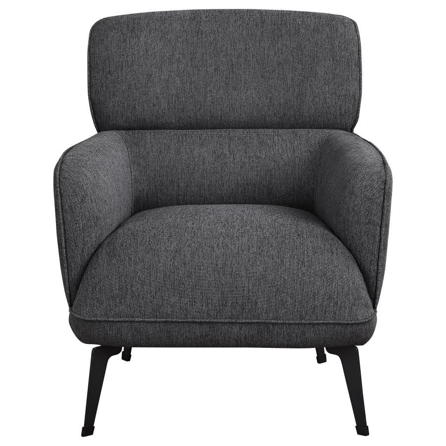 Andrea - Upholstered Crecent Arm Accent Chair Coaster Fine Furniture