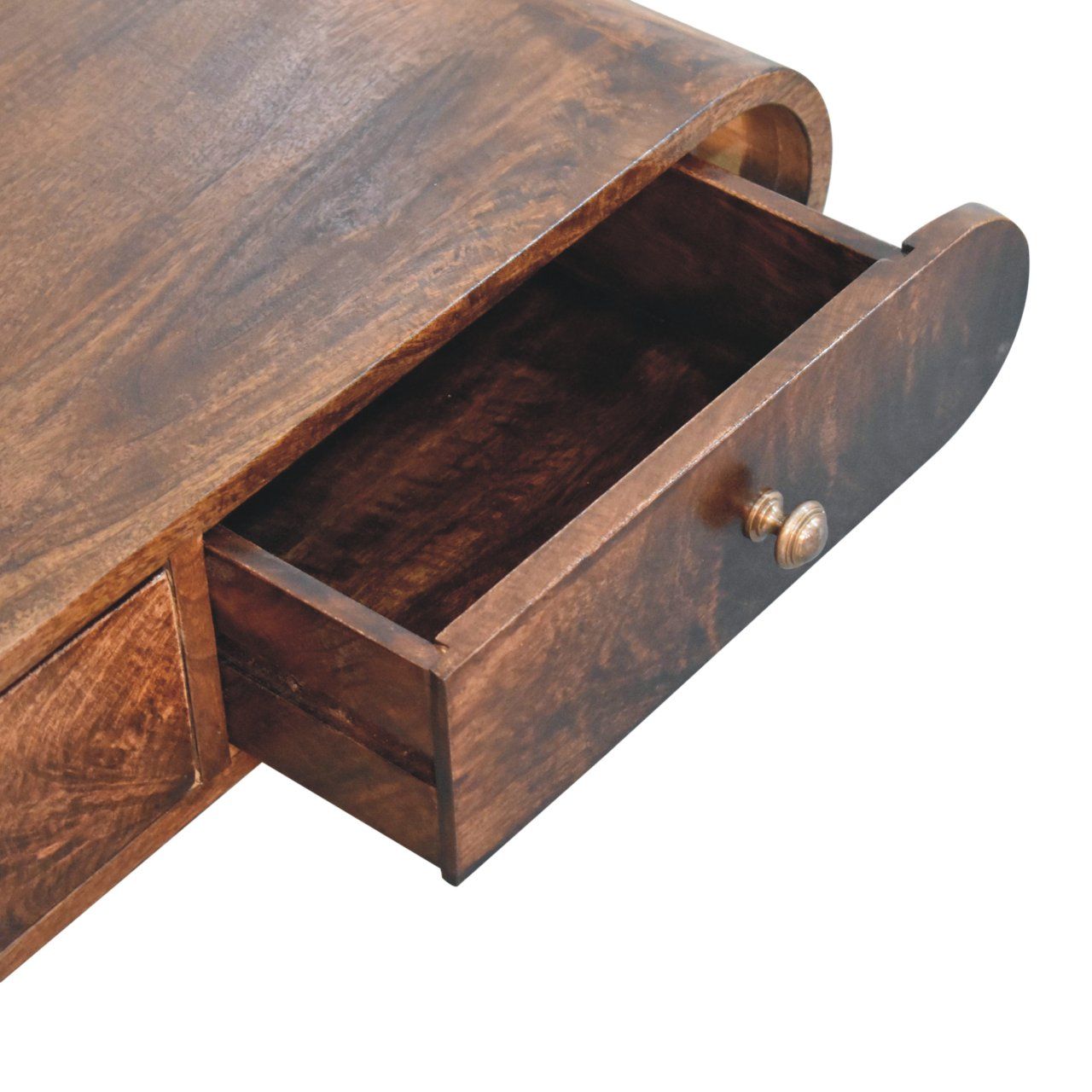 Wall Mounted Console Table - Walnut Artisan Furniture