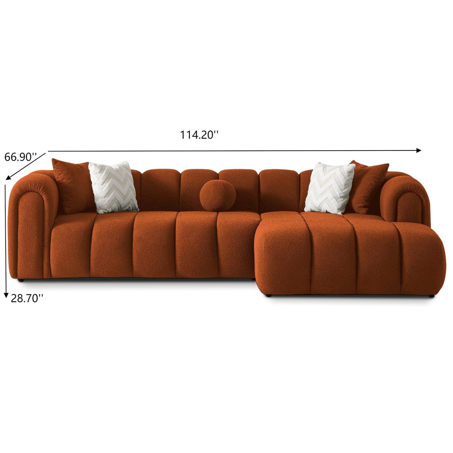 Beatrice - Sectional Sofa Ashcroft Furniture