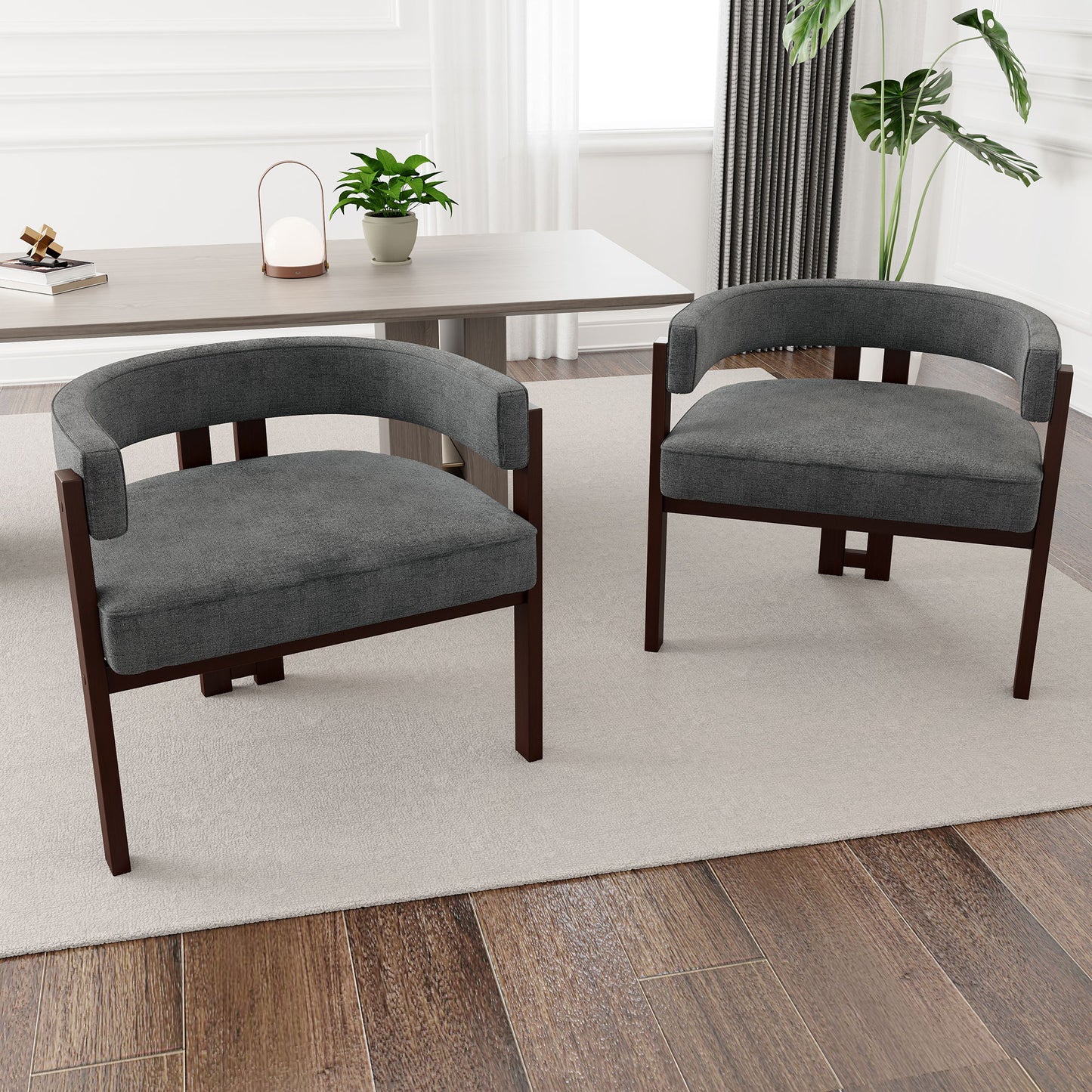 Modern Accent Teddy Upholstered Armchair Home Essentials