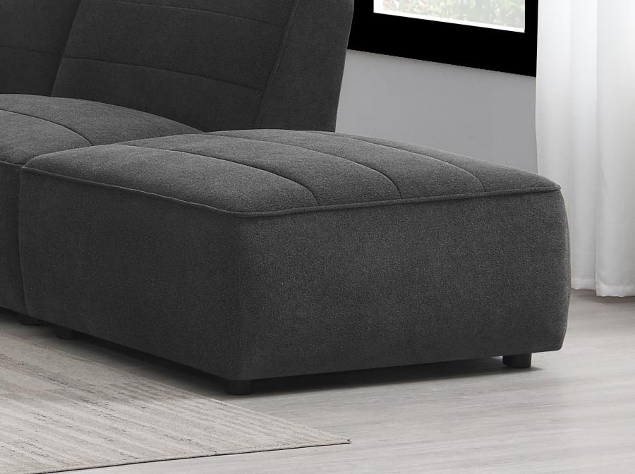 Sunny - Square Upholstered Ottoman CoasterElevations