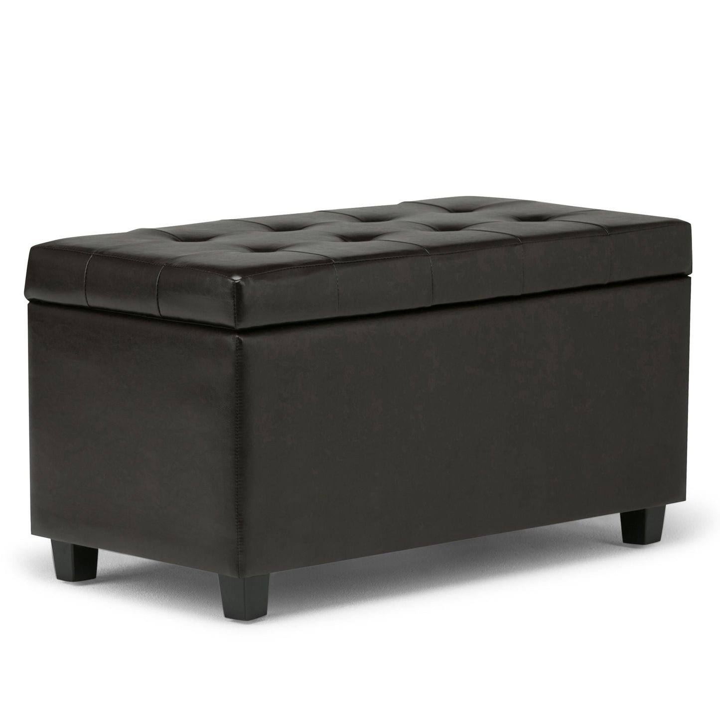 Cosmopolitan - Upholstered Storage Ottoman Simpli-Home