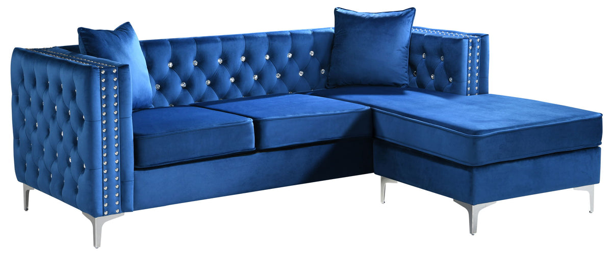 Paige - Sofa Chaise Glory Furniture