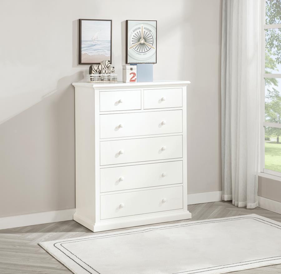 Sumerlin - 6-Drawer Bedroom Chest Of Drawers Coaster Fine Furniture