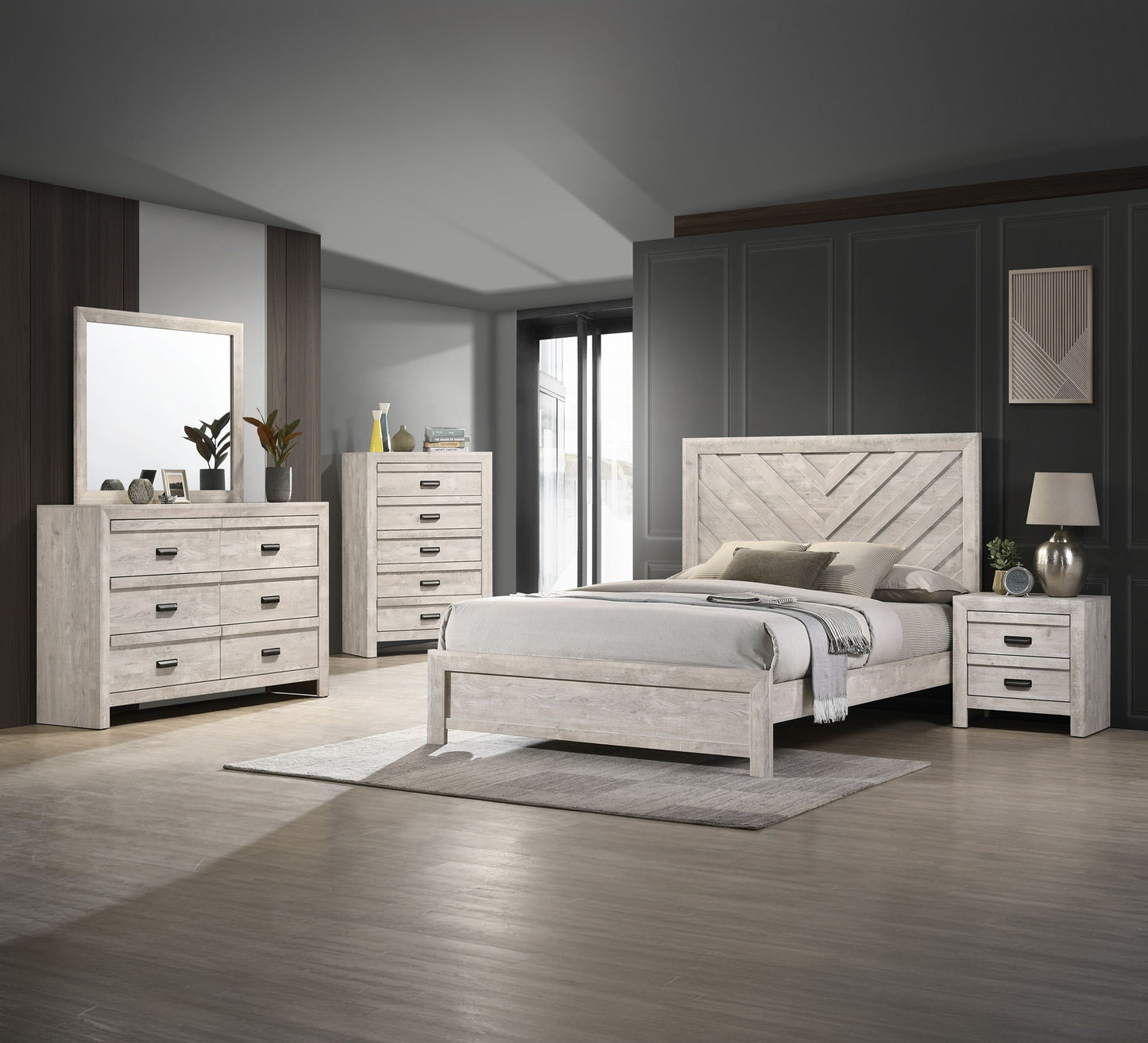 Valor - Bedroom Set Crown Mark