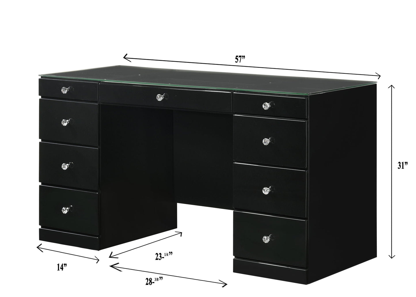 Avery - Vanity Set Crown Mark