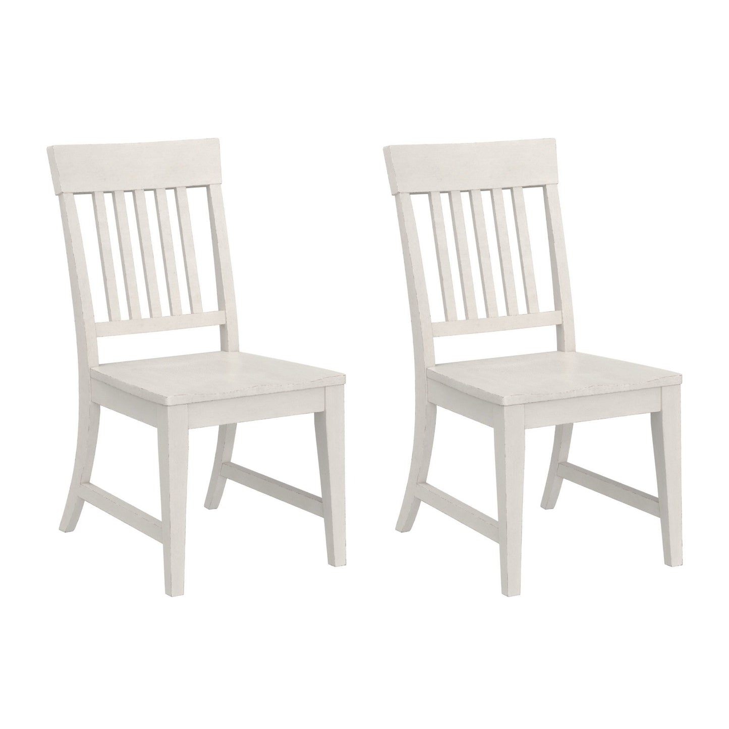 Haidel - Slat Back Dining Chairs (Set of 2) Emerald Home