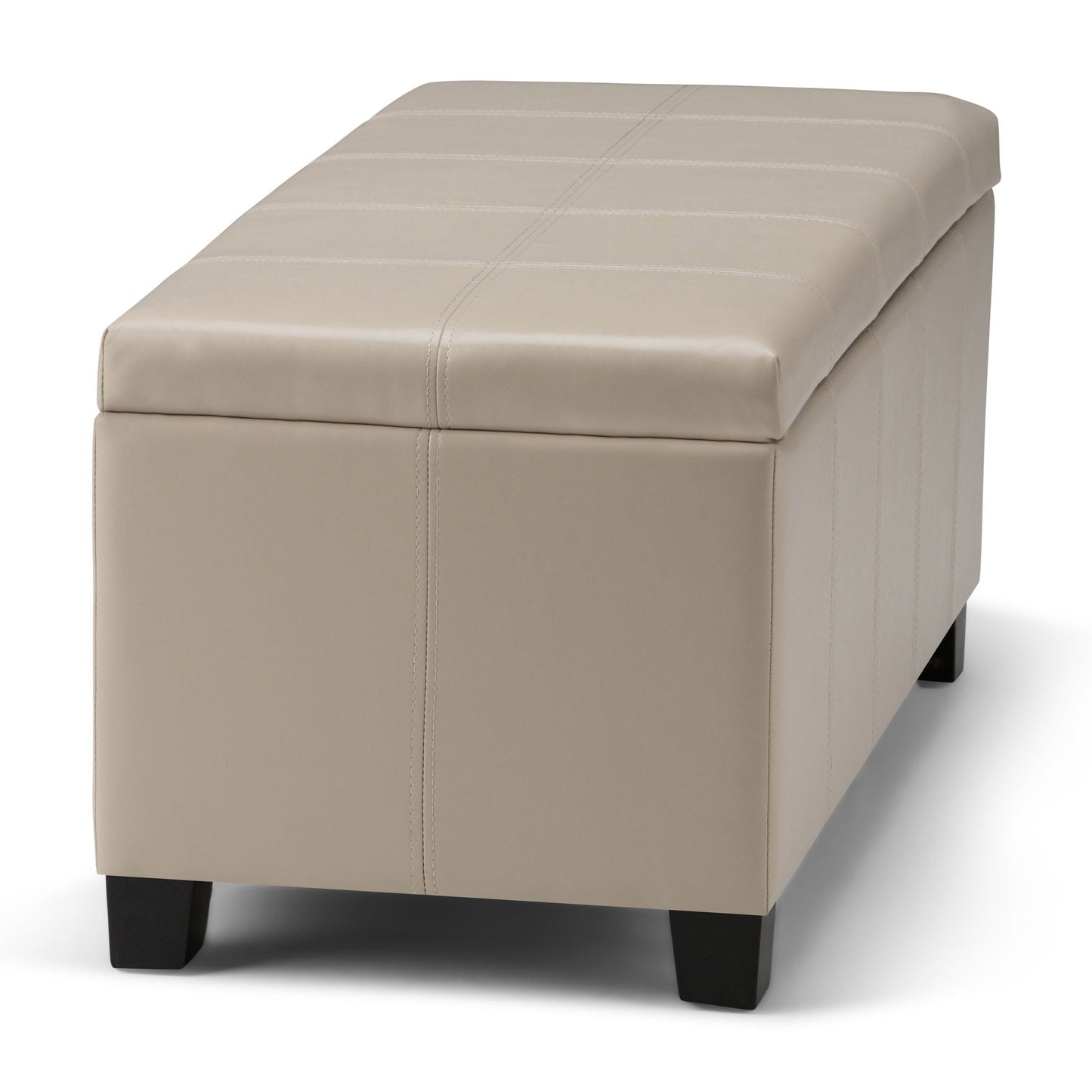 Dover - Upholstered Storage Ottoman Bench Simpli-Home