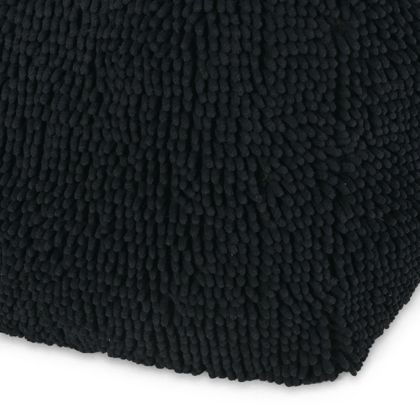 Spongy Microfiber Square Pouf Soft Seating Home Essentials