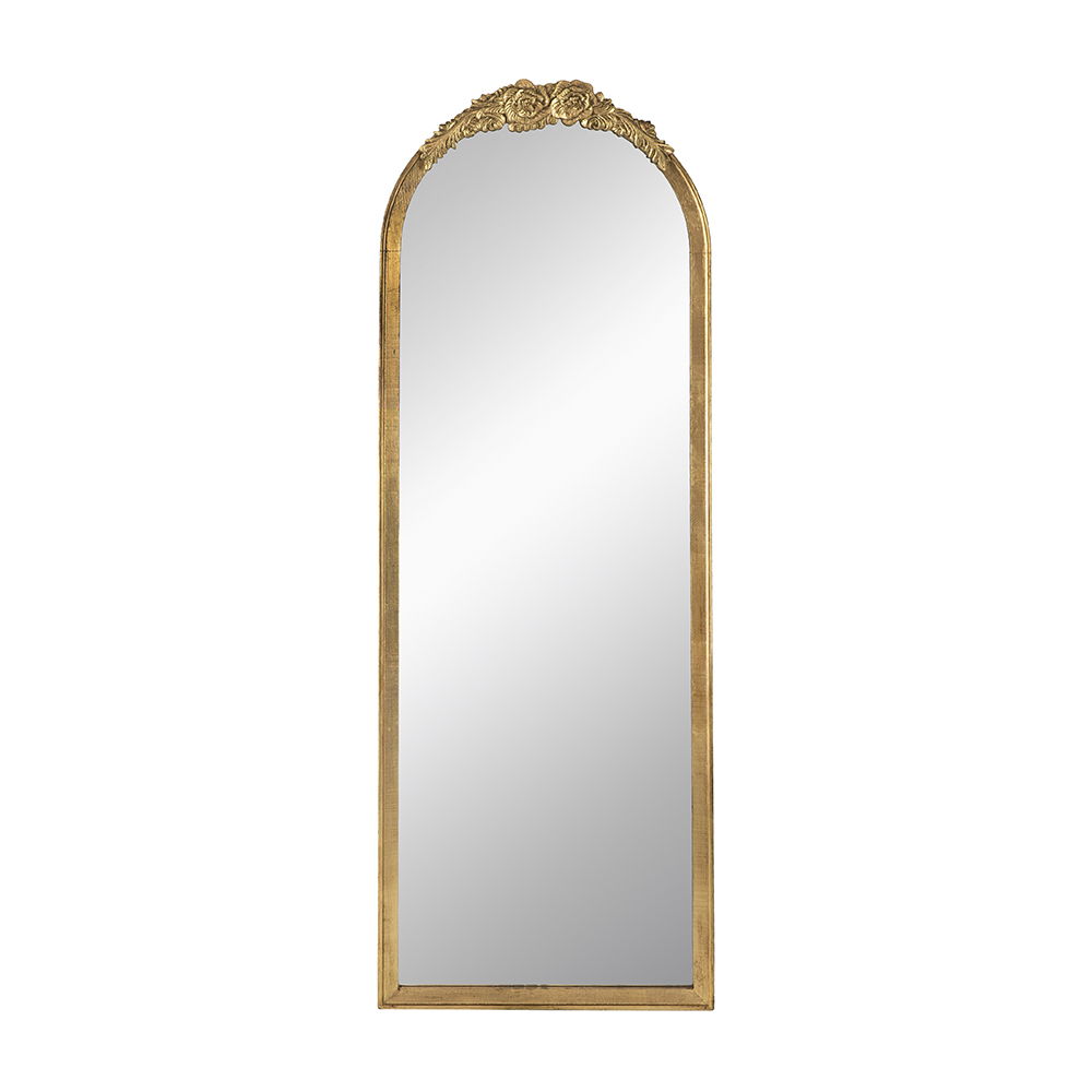 Wood Floor Mirror, Full Body Mirror Dressing Make Up Mirror For Bathroom Daily Nest