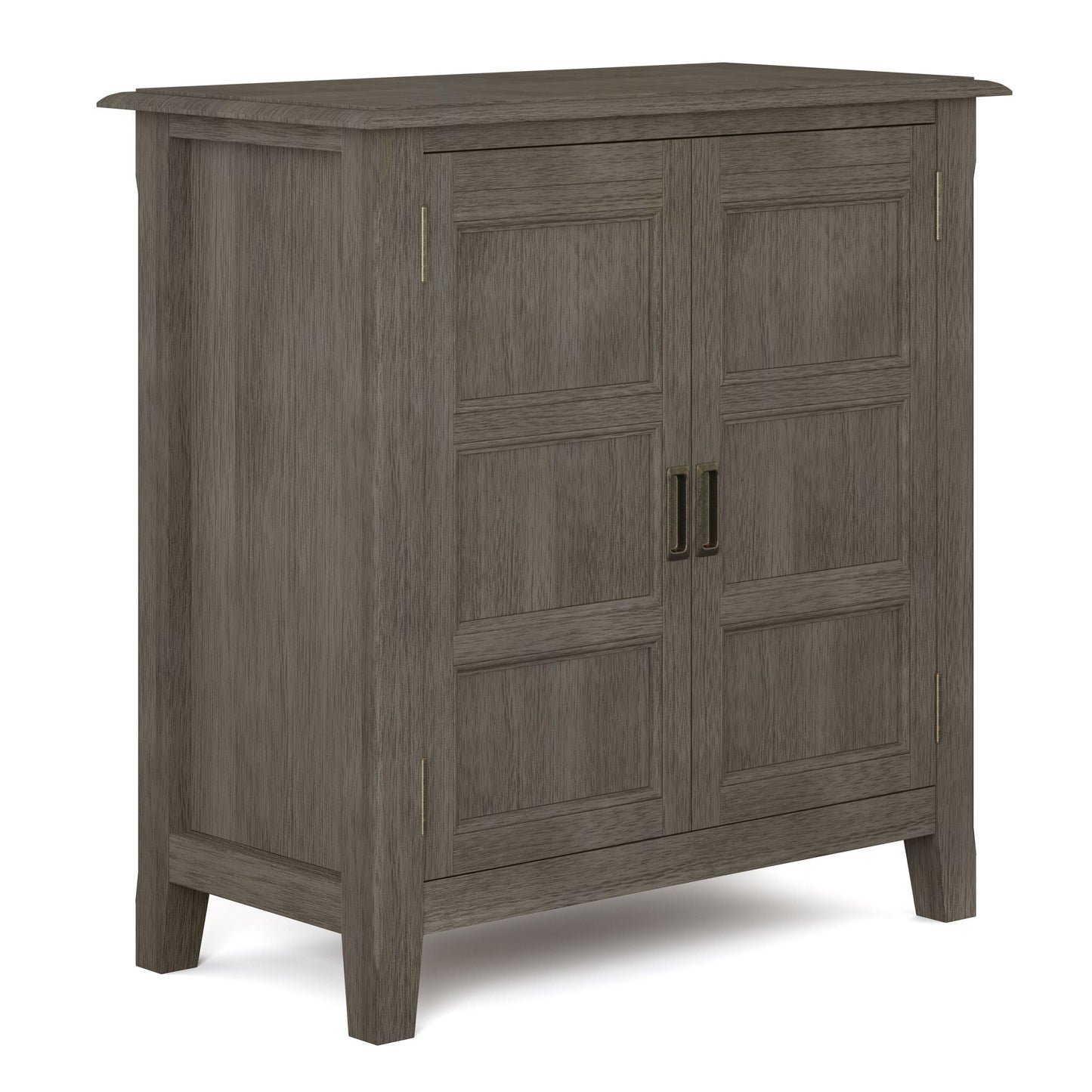 Burlington - Handcrafted Low Storage Cabinet Simpli-Home