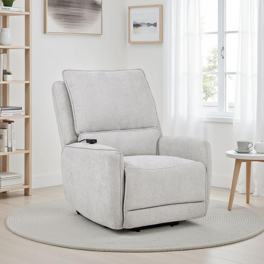 Sylmar - Chenille Upholstered Power Recliner Coaster Fine Furniture