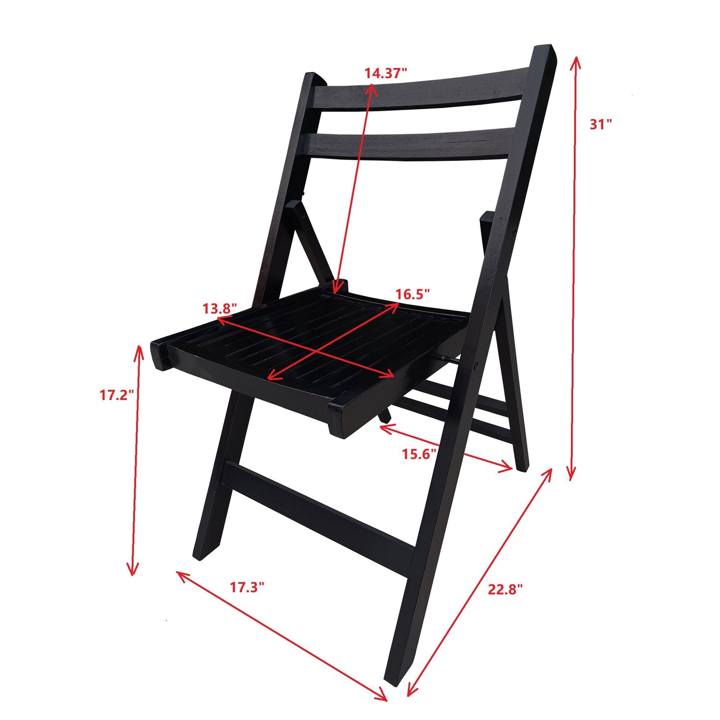 Folding Special Event Chair, Foldable Style (Set of 4) Home Essentials