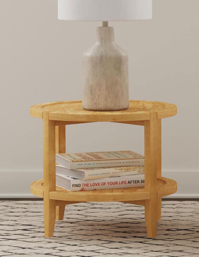 Camillo - Round Solid Wood Table Coaster Fine Furniture
