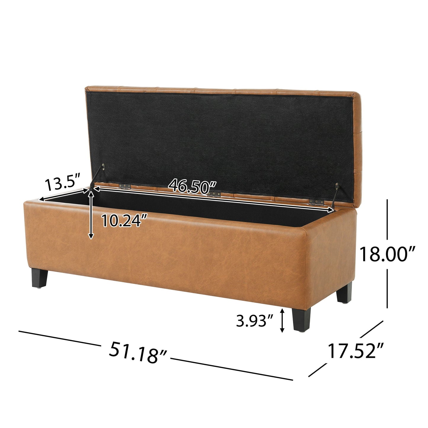 Ottoman Storage Bench Noble House