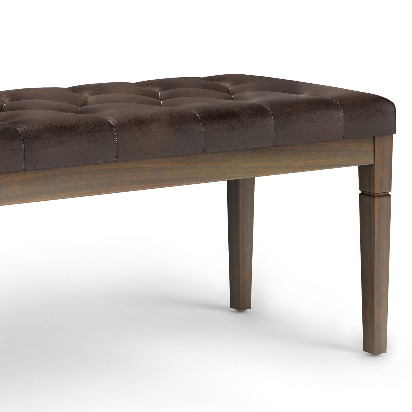 Waverly - Upholstered Tufted Ottoman Bench Simpli-Home