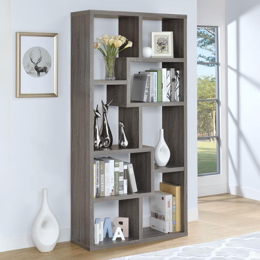 Theo - 6-Shelf Bookshelf CoasterEveryday