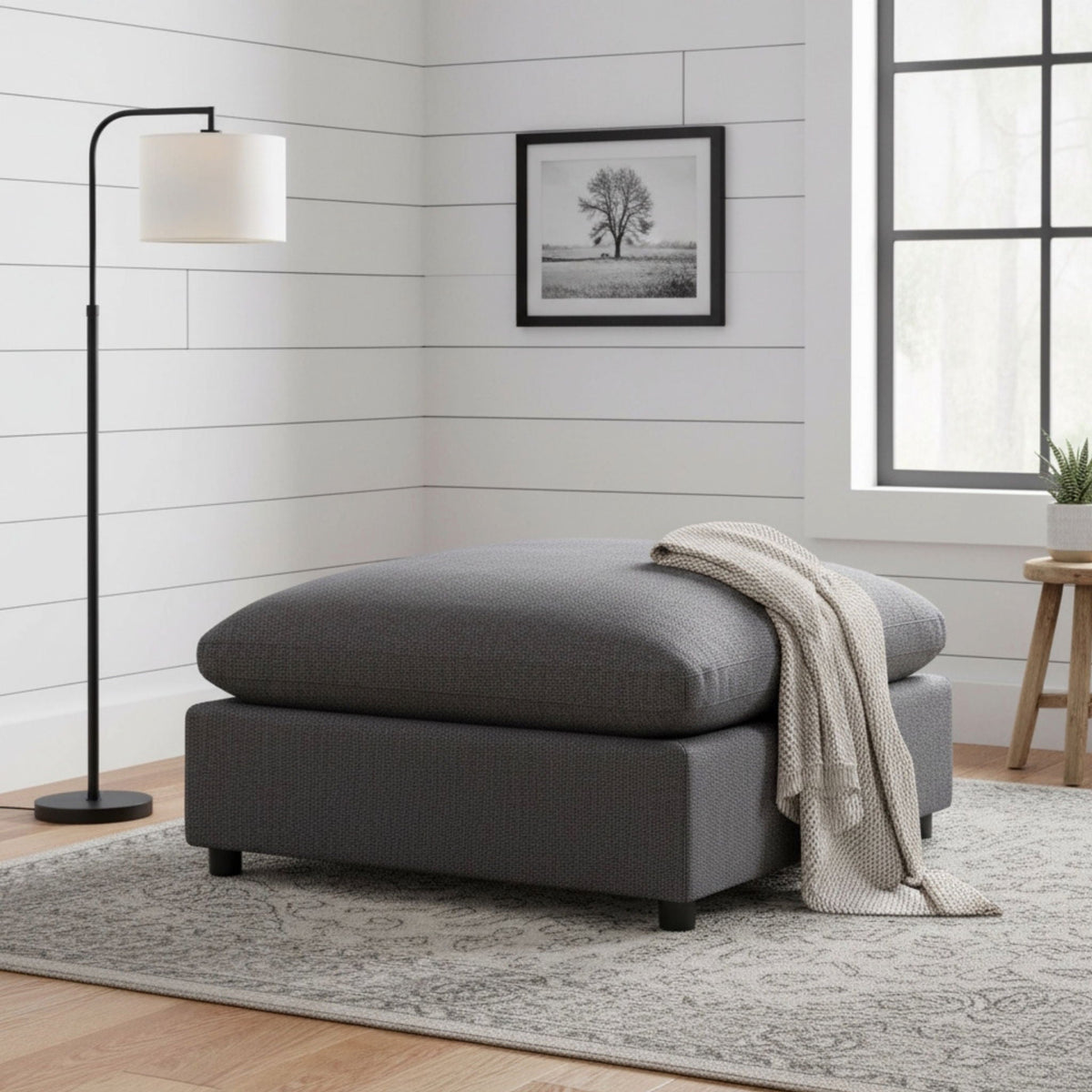 Cassandra - Ottoman With Removable Covers Ridgecrest Home