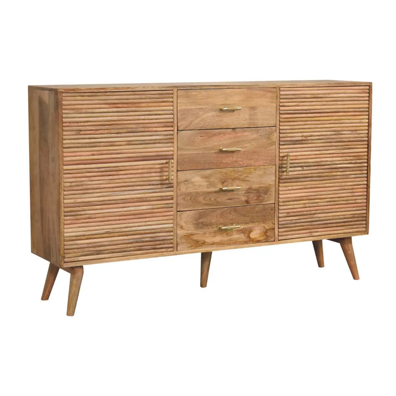 Soba - T Bar Large Chest - Oak Artisan Furniture