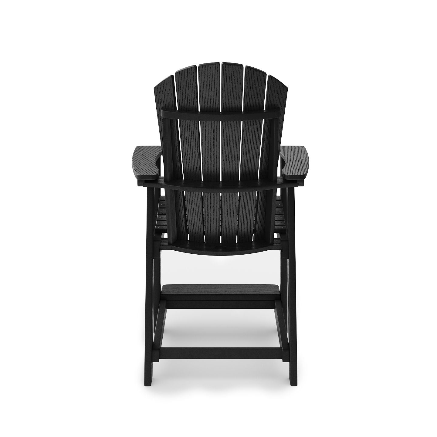 Adirondack Style Counter Chair Stylish HDPE Poly Lumber For Dining, Patio, And Garden Comfort Home Essentials