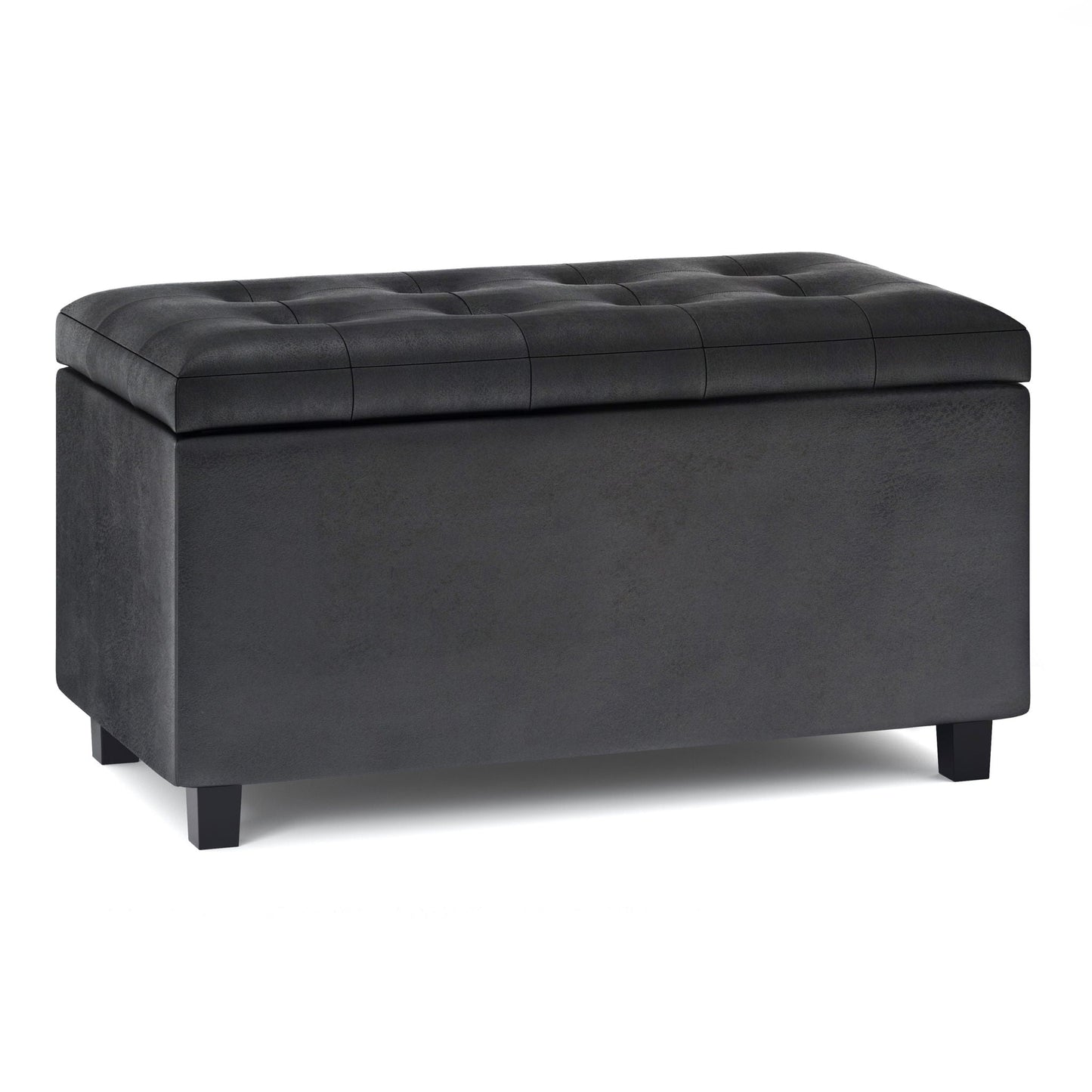 Cosmopolitan - Upholstered Storage Ottoman Simpli-Home