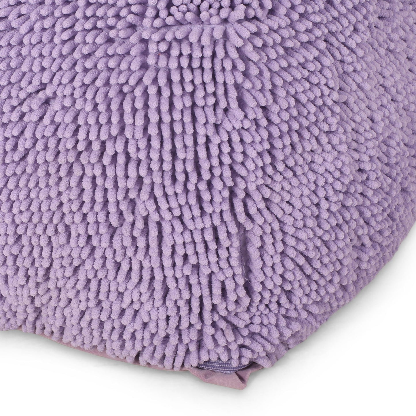 Spongy Microfiber Square Pouf Soft Seating Home Essentials