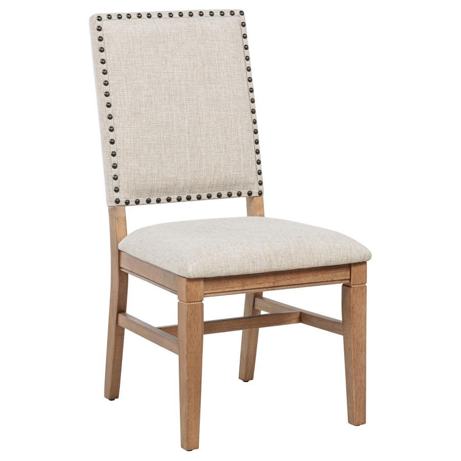 Middleton - Upholstered Dining Side Chair Beige (Set of 2) - Natural Coaster Fine Furniture
