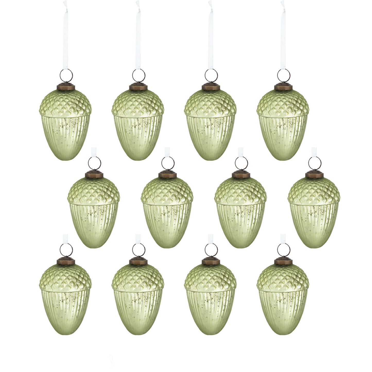 Tear Drop Ornament, Decorative Hanging Christmas Tree Ornaments For Holiday Party Decorations (Set of 12) Daily Nest
