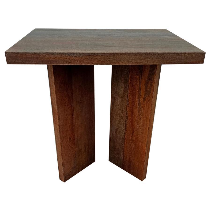 Andando - Square Solid Wood End Table - Mango Brown Coaster Fine Furniture