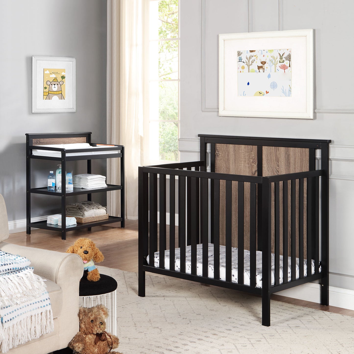 Connelly - Mini Crib With Mattress Pad Suite Bebe