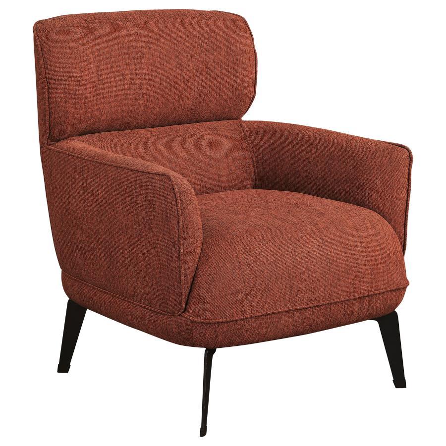 Andrea - Upholstered Crecent Arm Accent Chair Coaster Fine Furniture