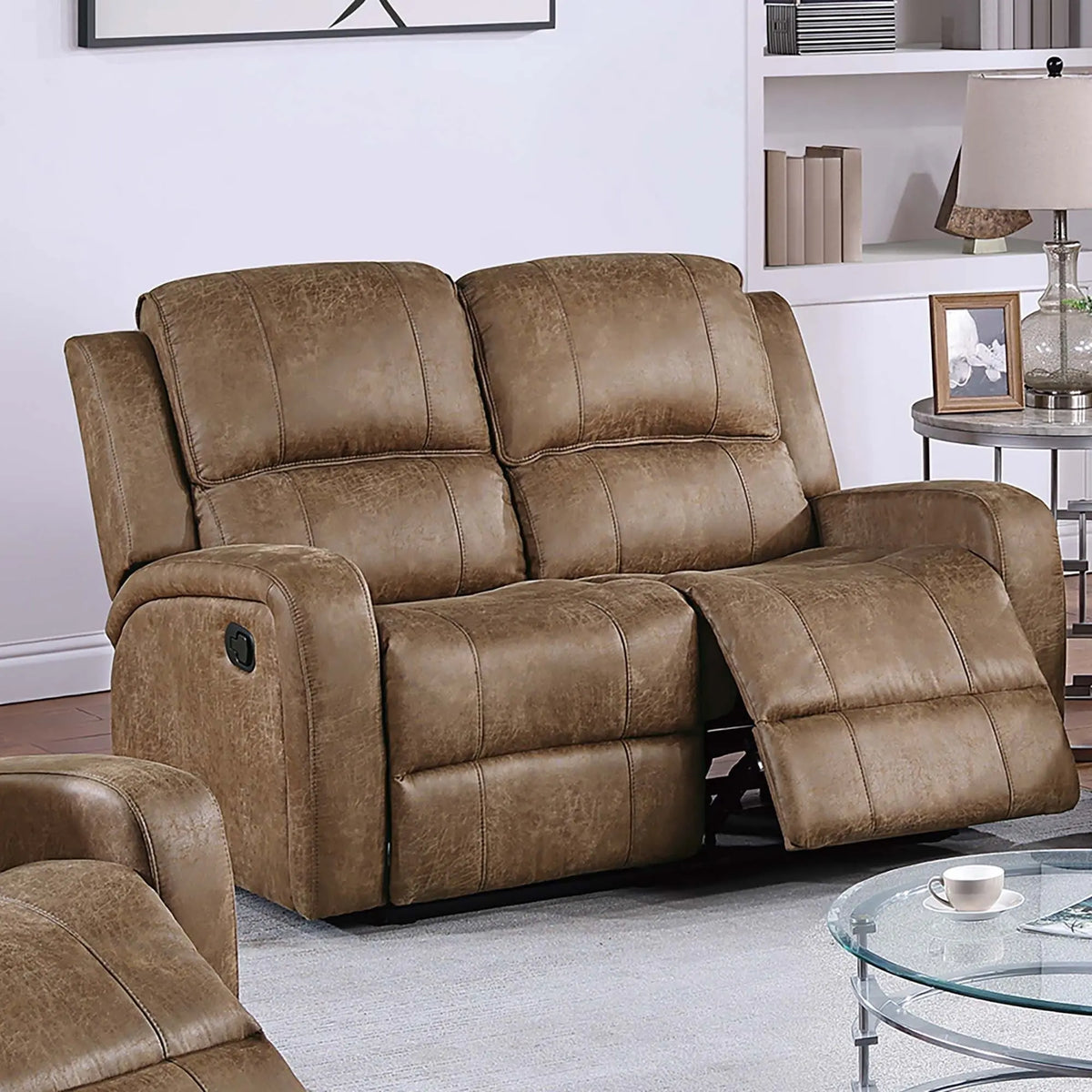 Modern Living Room Set With Square Armrest, Cushion Backrest Home Essentials
