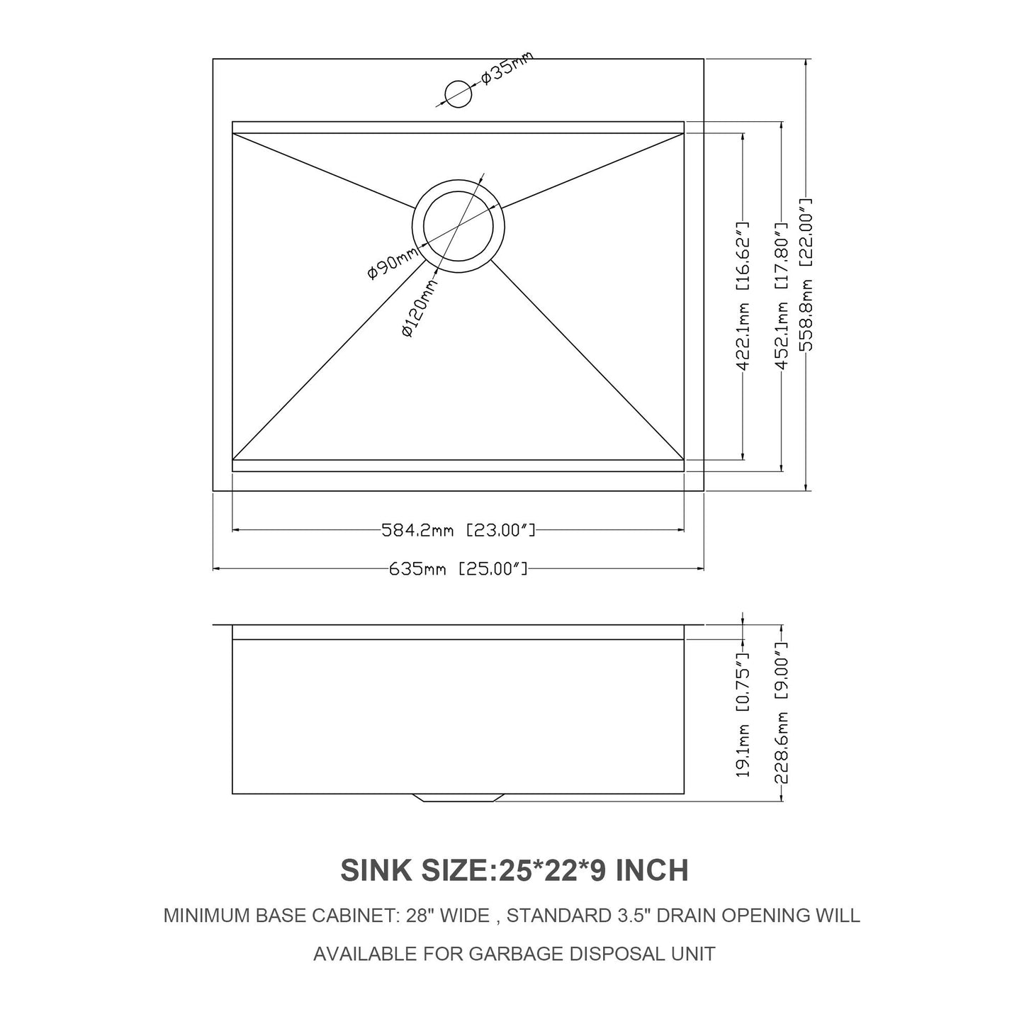 Topmount Stainless Steel Kitchen Sink With Workstation Ledge And Accessories Daily Nest