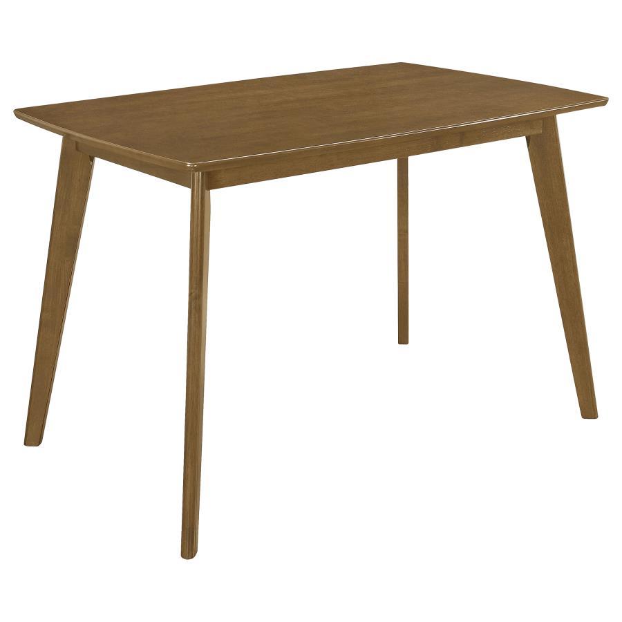 Kersey - Rectangular Wood Dining Table - Chestnut CoasterEveryday