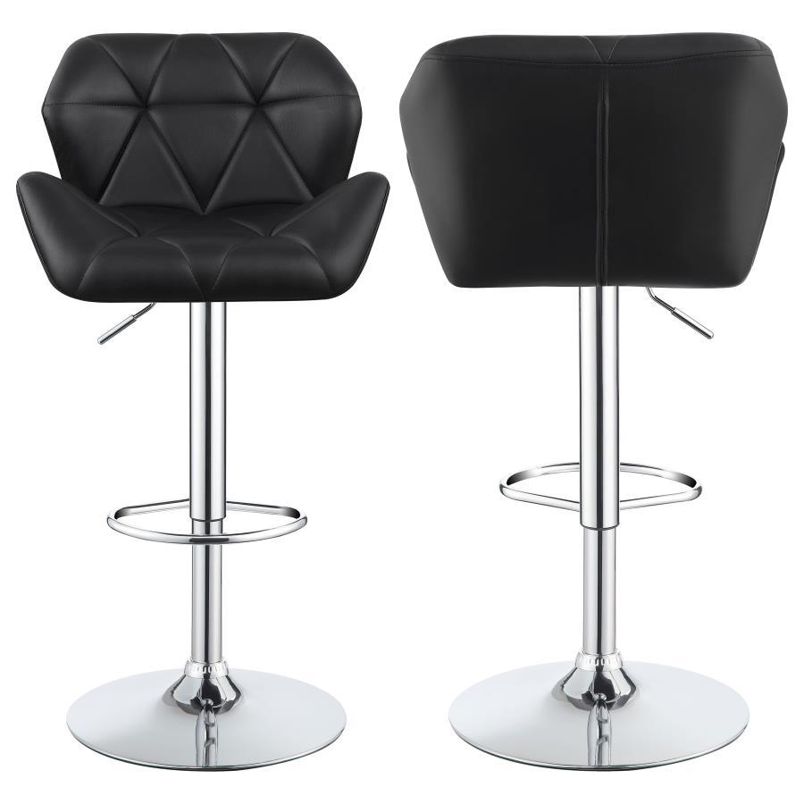 Berrington - Upholstered Adjustable Bar Stools (Set of 2) CoasterEveryday