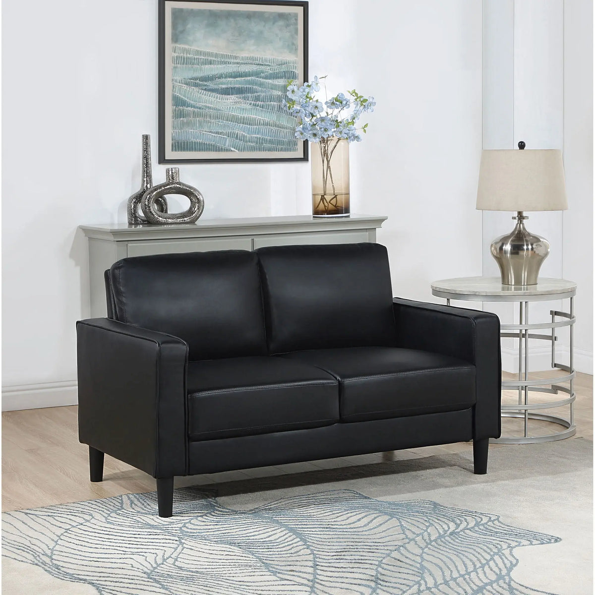 Farallone - Track Arm Loveseat Furniture Max