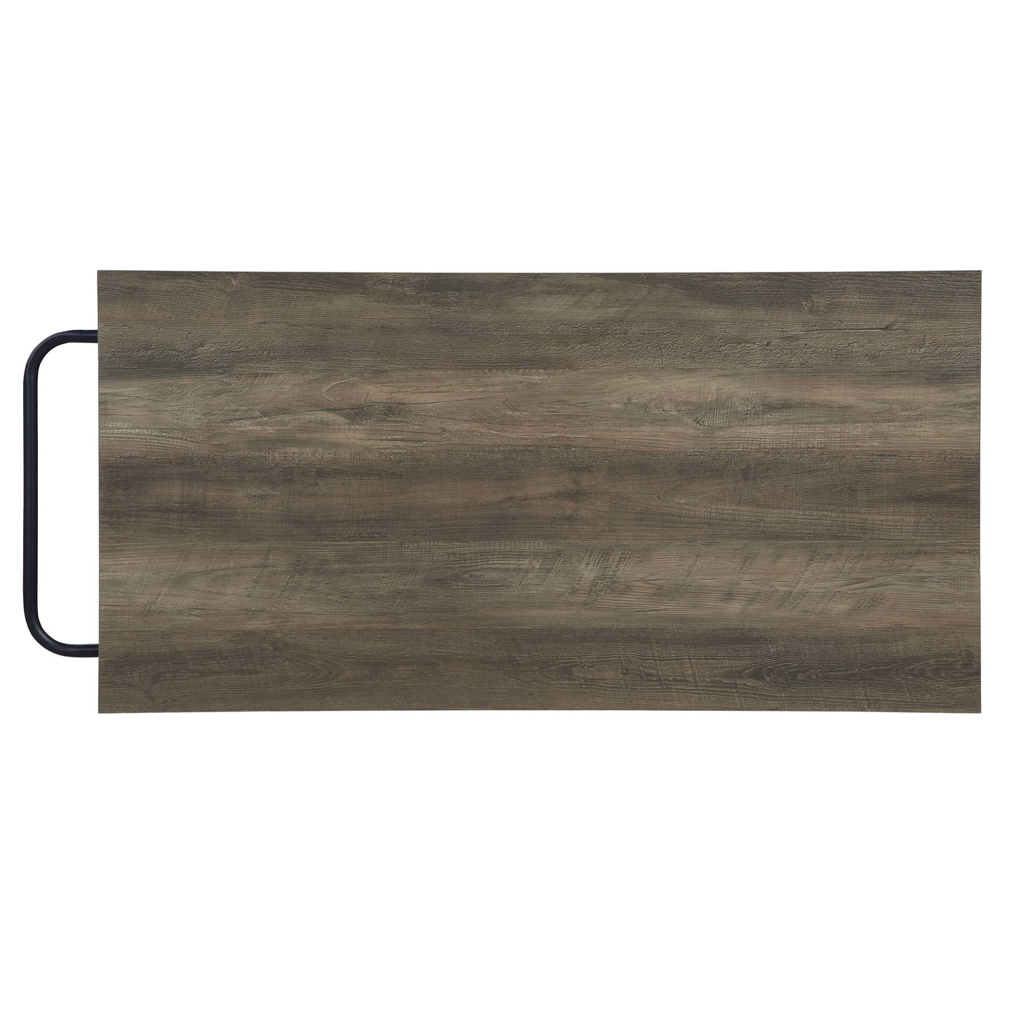 Lona - Kitchen Island - Rustic Oak / Black Acme