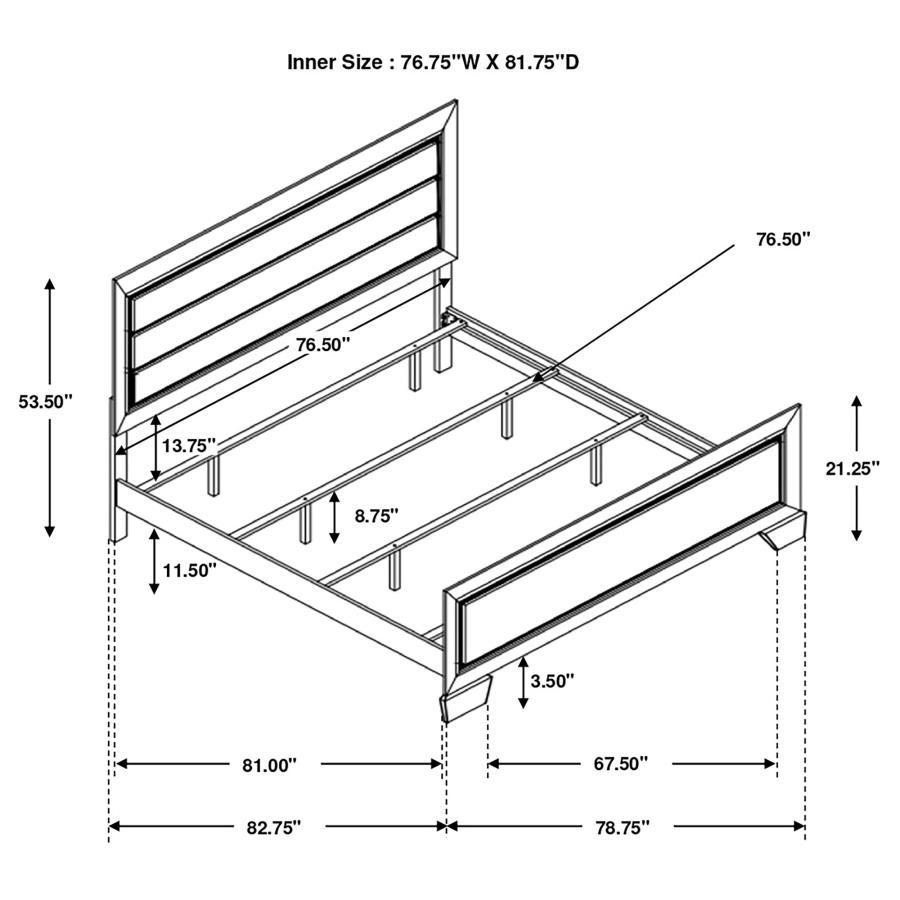 Kauffman - Panel Bed CoasterEveryday