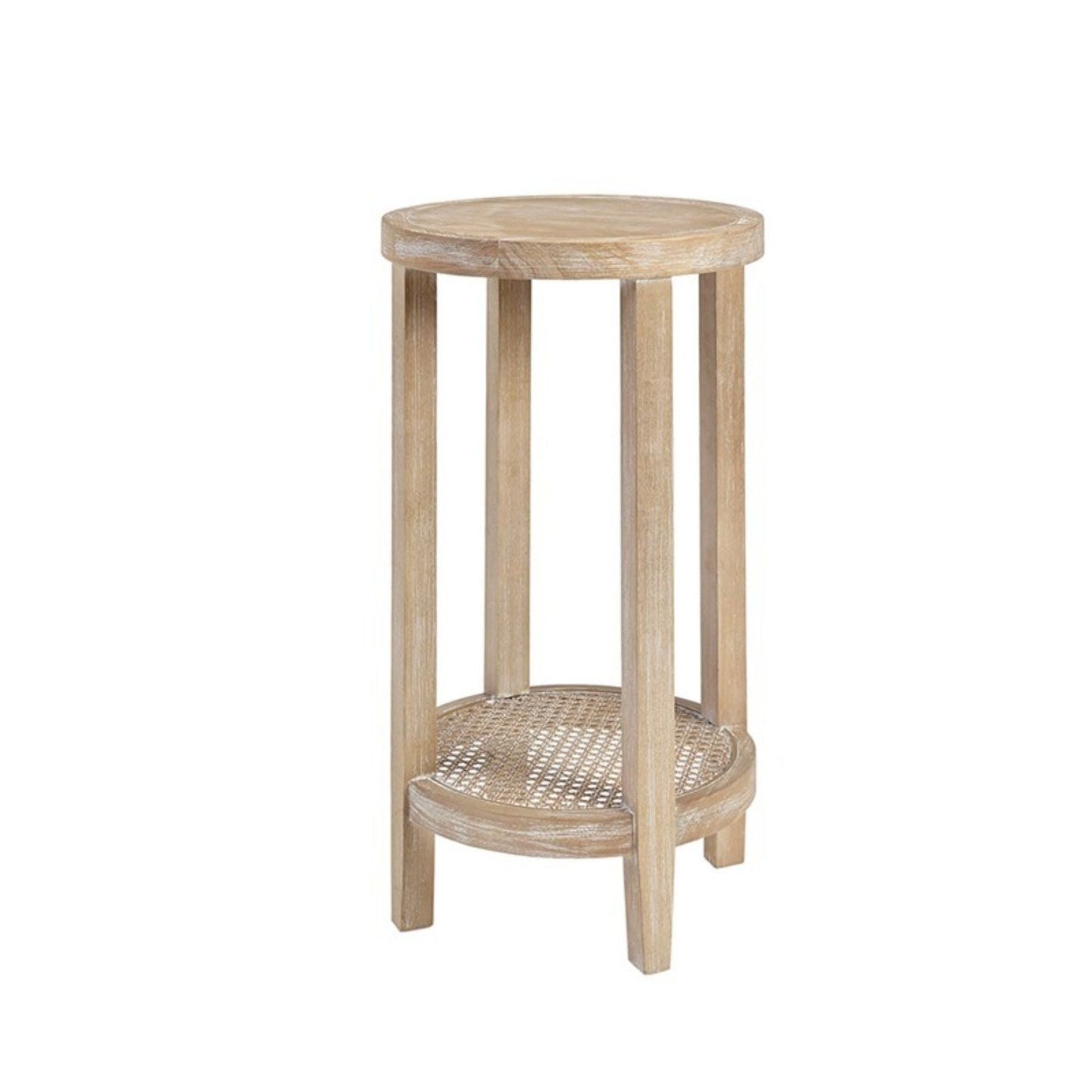 Bedford - Round Accent Table - Reclaimed Wheat JLA