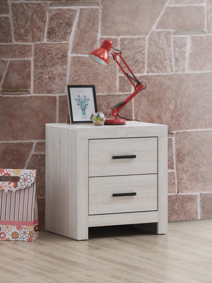 Brantford - 2-Drawer Nightstand CoasterEveryday