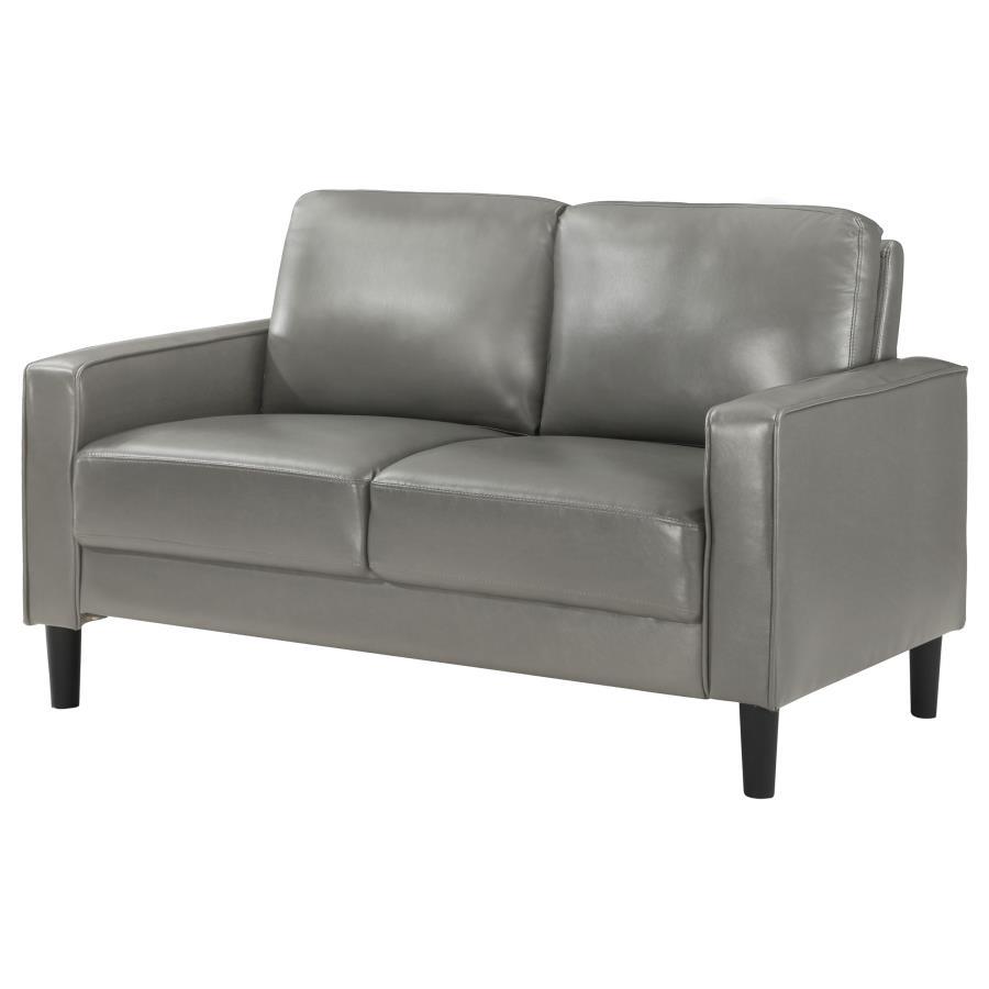 Ruth - Upholstered Track Arm Loveseat Coaster Fine Furniture